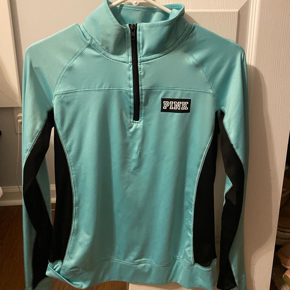 Pink Victoria Secret quarter zip